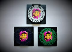 Yali 4 Pcs Coaster Set