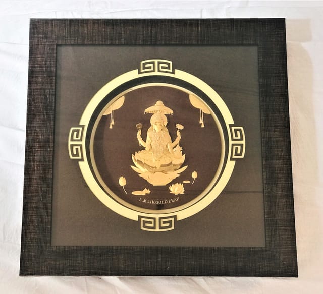 Wall Hanging Wooden Photo Frame of Mata Ji For Home & Office Décor