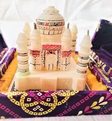 Taj Mahal Decorative Miniature for Home Decor, Office Decor | Decor & Gifting Showpiece | Taj Mahal Gift Box