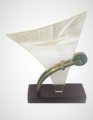 Winner Trophy Award | Glass Momento For Winner | Glass Trophy, Contribution Award, Charity Souvenirs, Event Awards, Crystal Trophy, Interior Decoration Ornaments