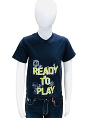 Yali Kids T-Shirt (Ready to Play) Navy Blue