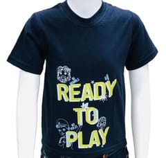 Yali Kids T-Shirt (Ready to Play) Navy Blue