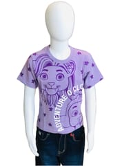 Yali Kids T-Shirt (Adventure O Clock) Purple