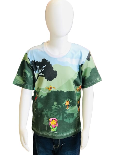 Kids Jungle Theme Tshirt