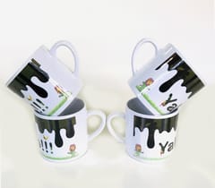 Yali Tea Mug (4Pcs Set)