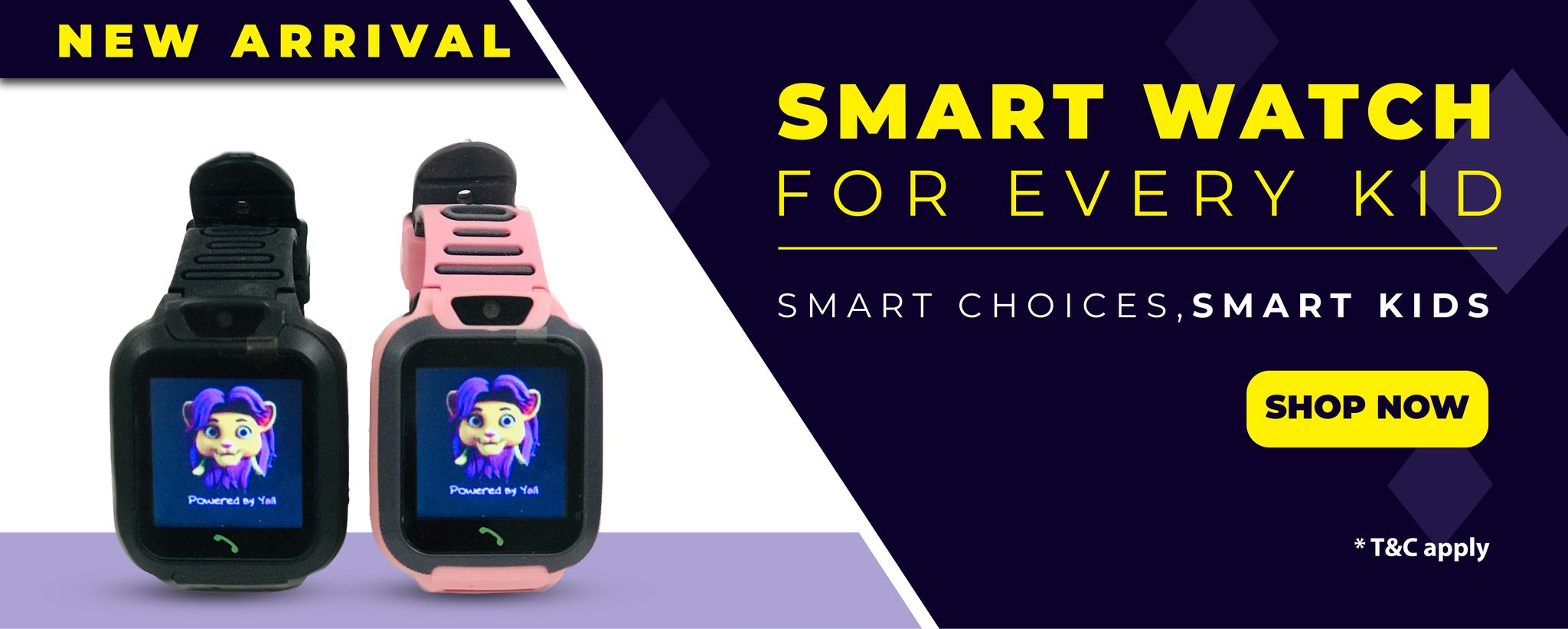 Kids Smart Watch Banner