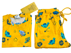 Yali Night Suit (Yellow)